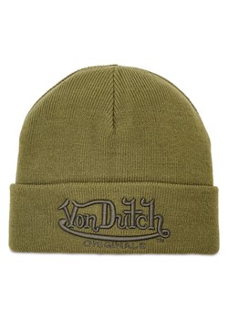 Czapka Von Dutch Flint 7050115 Khaki ze sklepu eobuwie.pl w kategorii Czapki zimowe męskie - zdjęcie 181261603