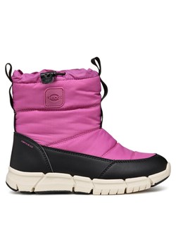 Śniegowce Geox J Flexyper Girl B Ab J46APB 0FU54 C8062 M Różowy ze sklepu eobuwie.pl w kategorii Buty zimowe dziecięce - zdjęcie 181262194