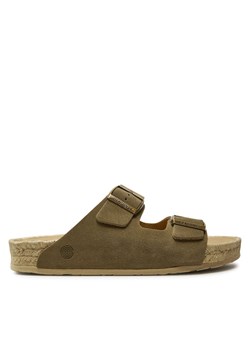 Espadryle Genuins Manacor G104956 Khaki ze sklepu eobuwie.pl w kategorii Espadryle męskie - zdjęcie 181262220