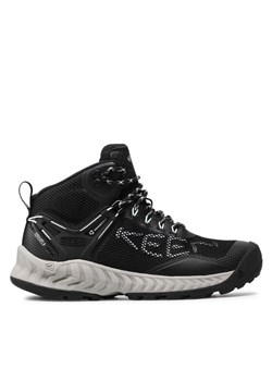 Trekkingi Keen Nxis Evo Mid Wp 1025911 Czarny ze sklepu eobuwie.pl w kategorii Buty trekkingowe damskie - zdjęcie 181262232