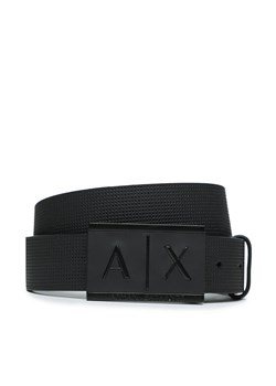 Pasek Męski Armani Exchange 951019 CC507 00020 Czarny ze sklepu eobuwie.pl w kategorii Paski męskie - zdjęcie 181262571