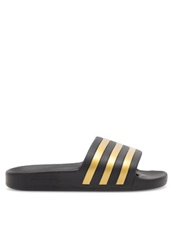 Klapki adidas ADILETTE AQUA EG1758 Czarny ze sklepu eobuwie.pl w kategorii Klapki damskie - zdjęcie 181262691