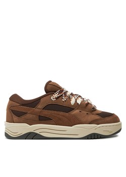 Sneakersy Puma 180 Lace Interest 398415 01 Brązowy ze sklepu eobuwie.pl w kategorii Buty sportowe męskie - zdjęcie 181262792
