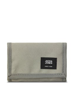 Duży Portfel Męski Jack&Jones Jaceastside 12228262 Szary ze sklepu eobuwie.pl w kategorii Portfele męskie - zdjęcie 181263024