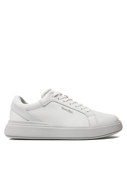 Sneakersy Calvin Klein Low Top Lace Up W/ Stripe HM0HM01494 Biały ze sklepu eobuwie.pl w kategorii Trampki męskie - zdjęcie 181263052