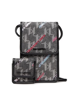 Torebka na telefon KARL LAGERFELD 225W3219 Szary ze sklepu eobuwie.pl w kategorii Etui - zdjęcie 181263054