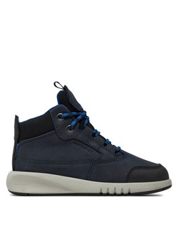 Sneakersy Geox J Aeranter B.Abx A J04CYA 0CL11 C4226 S Granatowy ze sklepu eobuwie.pl w kategorii Buty zimowe dziecięce - zdjęcie 181263400