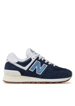 Sneakersy New Balance U574BU2 Granatowy ze sklepu eobuwie.pl w kategorii Buty sportowe męskie - zdjęcie 181263424