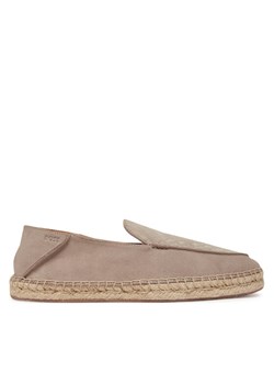 Espadryle BOSS Madeira Slon 50541781 Beżowy ze sklepu eobuwie.pl w kategorii Espadryle męskie - zdjęcie 181263444