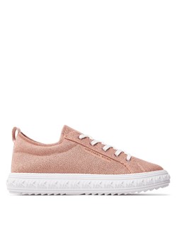 Sneakersy MICHAEL Michael Kors Grove Metallic 43S4GVFS2D Różowy ze sklepu eobuwie.pl w kategorii Trampki damskie - zdjęcie 181263482