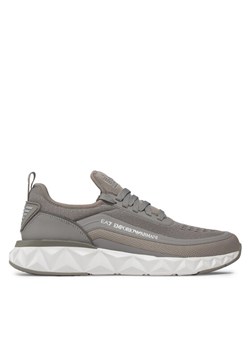 Sneakersy EA7 Emporio Armani X8X106 XK262 R348 Szary ze sklepu eobuwie.pl w kategorii Buty sportowe męskie - zdjęcie 181263653