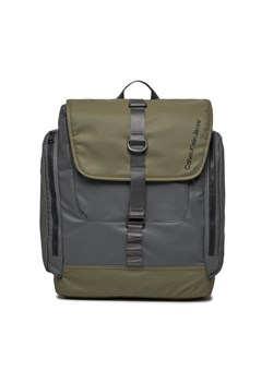 Plecak Calvin Klein Jeans Utilitarian Elongated Flap Bp40 K50K511506 Szary ze sklepu eobuwie.pl w kategorii Plecaki - zdjęcie 181263740