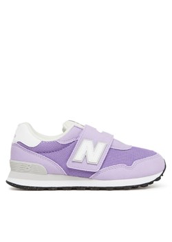 Sneakersy New Balance PV515BL Fioletowy ze sklepu eobuwie.pl w kategorii Buty sportowe dziecięce - zdjęcie 181263753