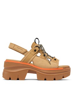 Sandały Sorel REIN CB™ 2113101 Brązowy ze sklepu eobuwie.pl w kategorii Sandały damskie - zdjęcie 181263971