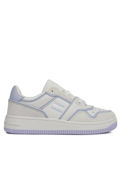 Sneakersy Tommy Jeans Tjw Retro Basket Foam Edge EN0EN02420 Écru ze sklepu eobuwie.pl w kategorii Buty sportowe damskie - zdjęcie 181264021
