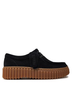 Półbuty Clarks Torhill Bee 26172044 Czarny ze sklepu eobuwie.pl w kategorii Półbuty damskie - zdjęcie 181264061