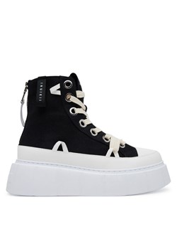 Trampki Inuikii Matilda Canvas High 30103-025 Czarny ze sklepu eobuwie.pl w kategorii Trampki damskie - zdjęcie 181264162