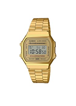 Zegarek Casio Vintage A168WG-9EF Złoty ze sklepu eobuwie.pl w kategorii Zegarki - zdjęcie 181264271