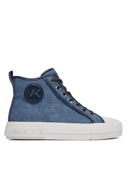 Trampki MICHAEL Michael Kors Evy High Top 43R4EYFS6D Niebieski ze sklepu eobuwie.pl w kategorii Trampki damskie - zdjęcie 181264334