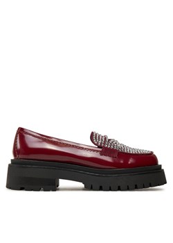 Loafersy Steve Madden Longhaul SM11003448 Bordowy ze sklepu eobuwie.pl w kategorii Lordsy damskie - zdjęcie 181264350