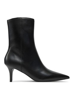 Botki Calvin Klein Jeans 60Mm Stiletto Heel Bootie YW0YW01836 Czarny ze sklepu eobuwie.pl w kategorii Botki - zdjęcie 181264382