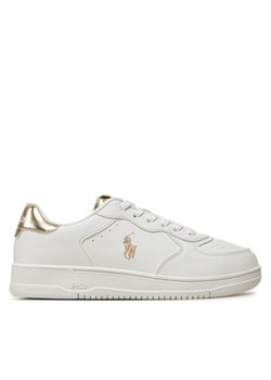 Sneakersy Polo Ralph Lauren Masters Court RL01248100 Biały ze sklepu eobuwie.pl w kategorii Buty sportowe damskie - zdjęcie 181264401