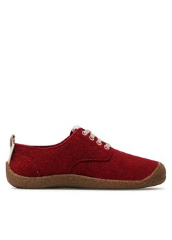 Półbuty Keen Mosey Derby 1026809 Czerwony ze sklepu eobuwie.pl w kategorii Półbuty damskie - zdjęcie 181264483