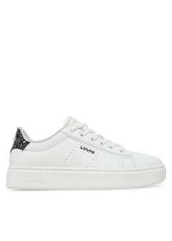 Sneakersy Levi's® Evelyn VEVE0002S Biały ze sklepu eobuwie.pl w kategorii Buty sportowe dziecięce - zdjęcie 181264530