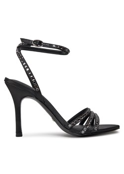 Sandały Guess Divinit FLPDIV SAT03 Czarny ze sklepu eobuwie.pl w kategorii Sandały damskie - zdjęcie 181264552