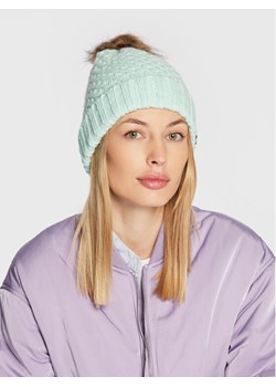 Czapka Roxy ERJHA04015 Zielony ze sklepu eobuwie.pl w kategorii Czapki zimowe damskie - zdjęcie 181264643