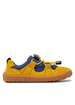 Sneakersy Froddo Barefoot Track G3130243-3 S Żółty ze sklepu eobuwie.pl w kategorii Półbuty dziecięce - zdjęcie 181264700