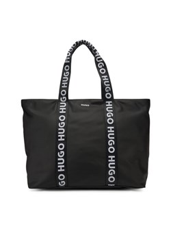 Torebka HUGO 50541776 Czarny ze sklepu eobuwie.pl w kategorii Torby Shopper bag - zdjęcie 181264734