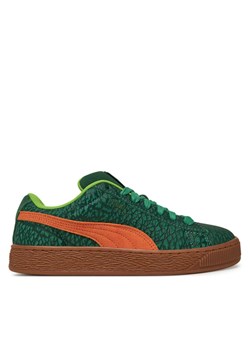 Sneakersy Puma Suede XL TMNT Jr 401427 01 Zielony ze sklepu eobuwie.pl w kategorii Buty sportowe dziecięce - zdjęcie 181264791