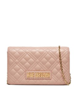 Torebka LOVE MOSCHINO JC4079PP0LLA0601 Różowy ze sklepu eobuwie.pl w kategorii Kopertówki - zdjęcie 181265062