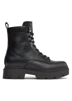 Trapery Guess Ramsay FL8RMY ELE10 Czarny ze sklepu eobuwie.pl w kategorii Workery damskie - zdjęcie 181265300