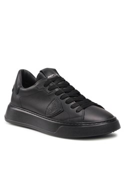 Sneakersy Philippe Model Temple BTLU V013 Czarny ze sklepu eobuwie.pl w kategorii Półbuty męskie - zdjęcie 181265890