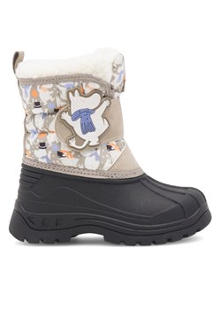 Śniegowce Moomin CM-AW23-217MMN Beżowy ze sklepu eobuwie.pl w kategorii Buty zimowe dziecięce - zdjęcie 181265934