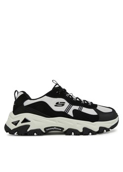 Sneakersy Skechers D'Lites Hiker 180128/BKW Czarny ze sklepu eobuwie.pl w kategorii Buty sportowe damskie - zdjęcie 181265951
