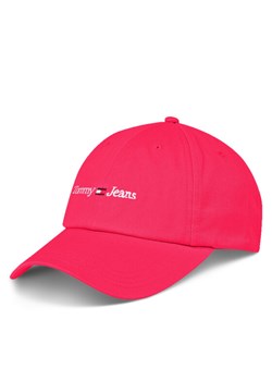Czapka z daszkiem Tommy Jeans Tjw Sport Cap AW0AW15472 Różowy ze sklepu eobuwie.pl w kategorii Czapki z daszkiem damskie - zdjęcie 181266030