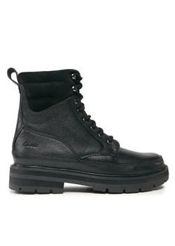 Trapery Clarks PragueStyle K. 261749006 Czarny ze sklepu eobuwie.pl w kategorii Buty zimowe dziecięce - zdjęcie 181266074