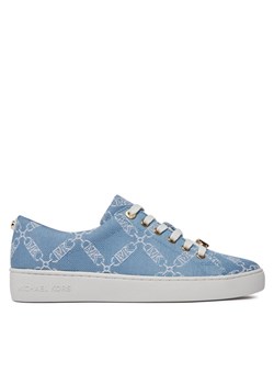 Sneakersy MICHAEL Michael Kors Keaton Lace Up 43R4KTFS2Y Niebieski ze sklepu eobuwie.pl w kategorii Trampki damskie - zdjęcie 181266083