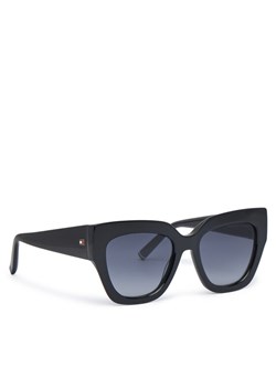 Okulary przeciwsłoneczne Tommy Hilfiger 2223/S 207863 Czarny ze sklepu eobuwie.pl w kategorii Okulary przeciwsłoneczne damskie - zdjęcie 181266434