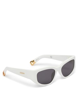 Okulary przeciwsłoneczne JACQUEMUS JAC5C2SUN Biały ze sklepu eobuwie.pl w kategorii Okulary przeciwsłoneczne damskie - zdjęcie 181266612