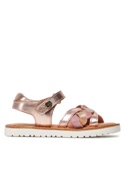 Sandały Kickers Betty 694792-30 M Różowy ze sklepu eobuwie.pl w kategorii Sandały dziecięce - zdjęcie 181266941