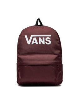 Plecak Vans Old Skool Print Backpack VN000H504QU1 Bordowy ze sklepu eobuwie.pl w kategorii Plecaki - zdjęcie 181267364