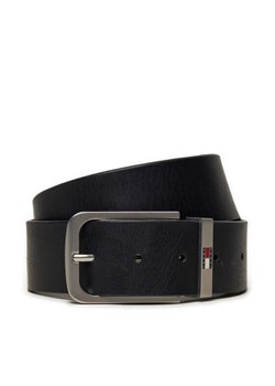 Pasek Męski Tommy Jeans Elevated AM0AM12646 Granatowy ze sklepu eobuwie.pl w kategorii Paski męskie - zdjęcie 181267552