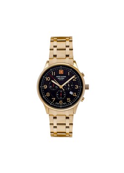 Zegarek Swiss Alpine Military 7084.9117 Czarny ze sklepu eobuwie.pl w kategorii Zegarki - zdjęcie 181267592