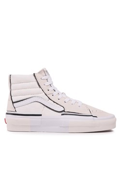 Tenisówki Vans Sk8-Hi Reconst VN0005UKQJM1 Écru ze sklepu eobuwie.pl w kategorii Trampki męskie - zdjęcie 181267722