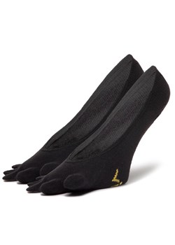 Skarpety stopki unisex Vibram Fivefingers Ghost S15G02 Czarny ze sklepu eobuwie.pl w kategorii Skarpetki męskie - zdjęcie 181267732