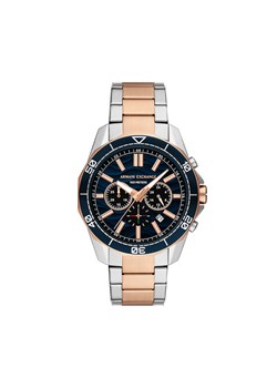 Zegarek Armani Exchange SPENCER AX1965 Srebrny ze sklepu eobuwie.pl w kategorii Zegarki - zdjęcie 181267763